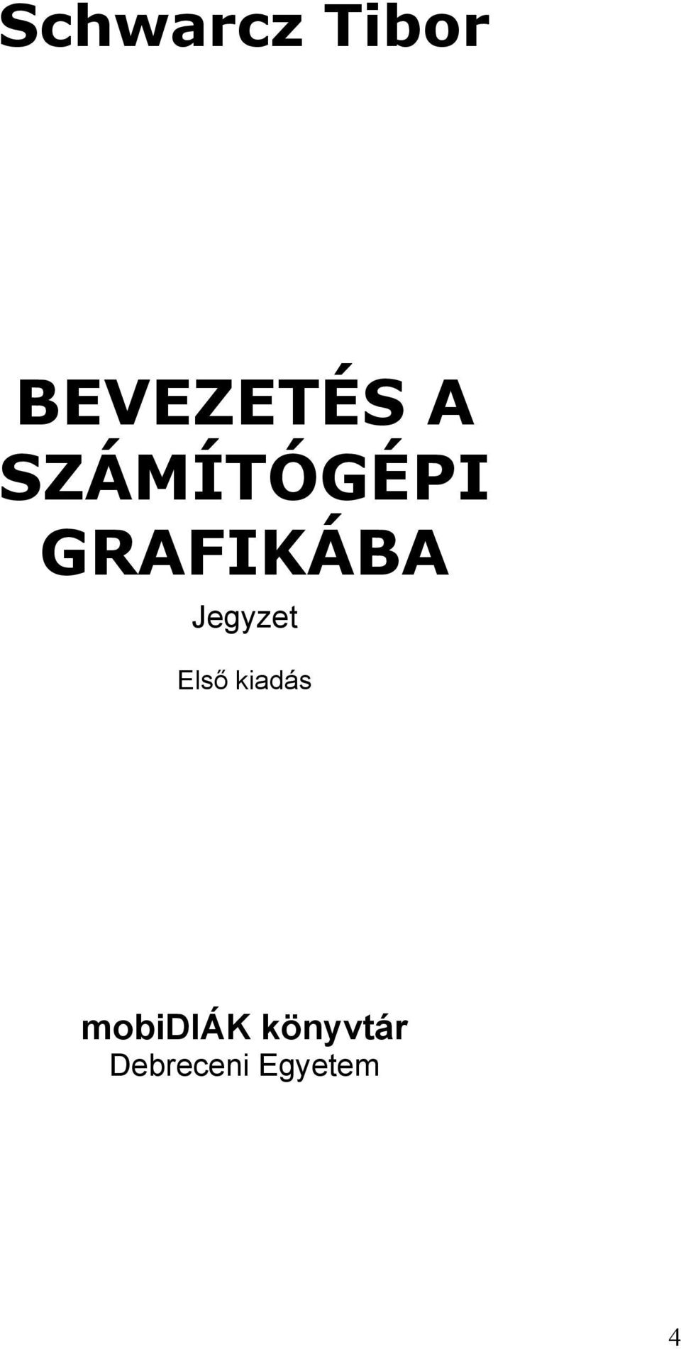 Jegyzet Első kiadás