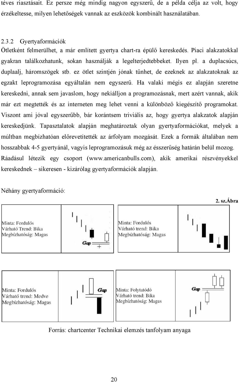 a duplacsúcs, duplaalj, háromszögek stb. ez ötlet szintjén jónak tűnhet, de ezeknek az alakzatoknak az egzakt leprogramozása egyáltalán nem egyszerű.