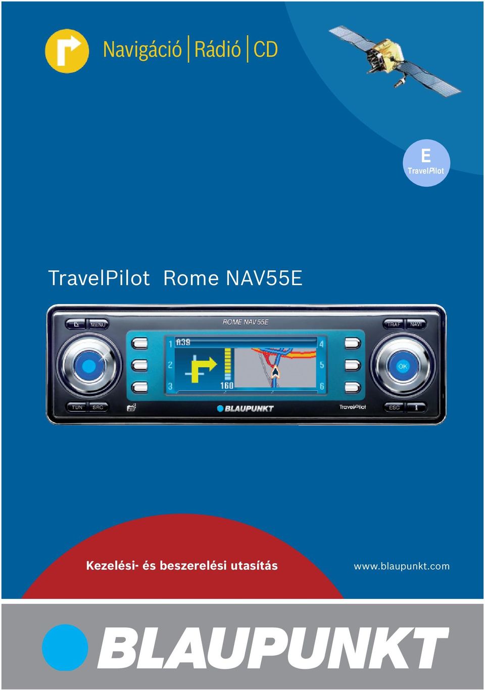 Rome NAV55E Kezelési- és