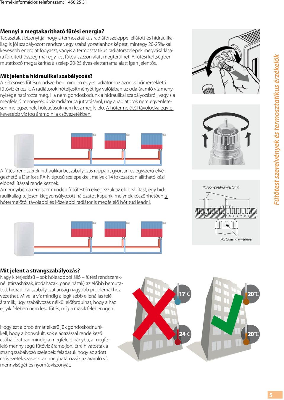 vagyis a termosztatikus radiátorszelepek megvásárlására fordított összeg már egy-két fűtési szezon alatt megtérülhet.