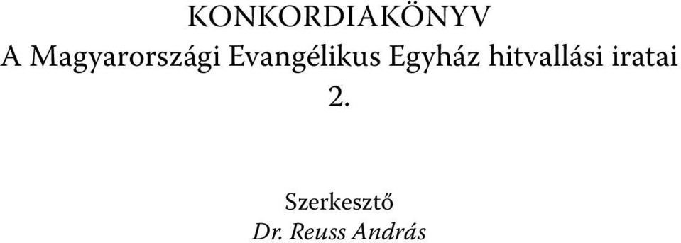 Evangélikus Egyház