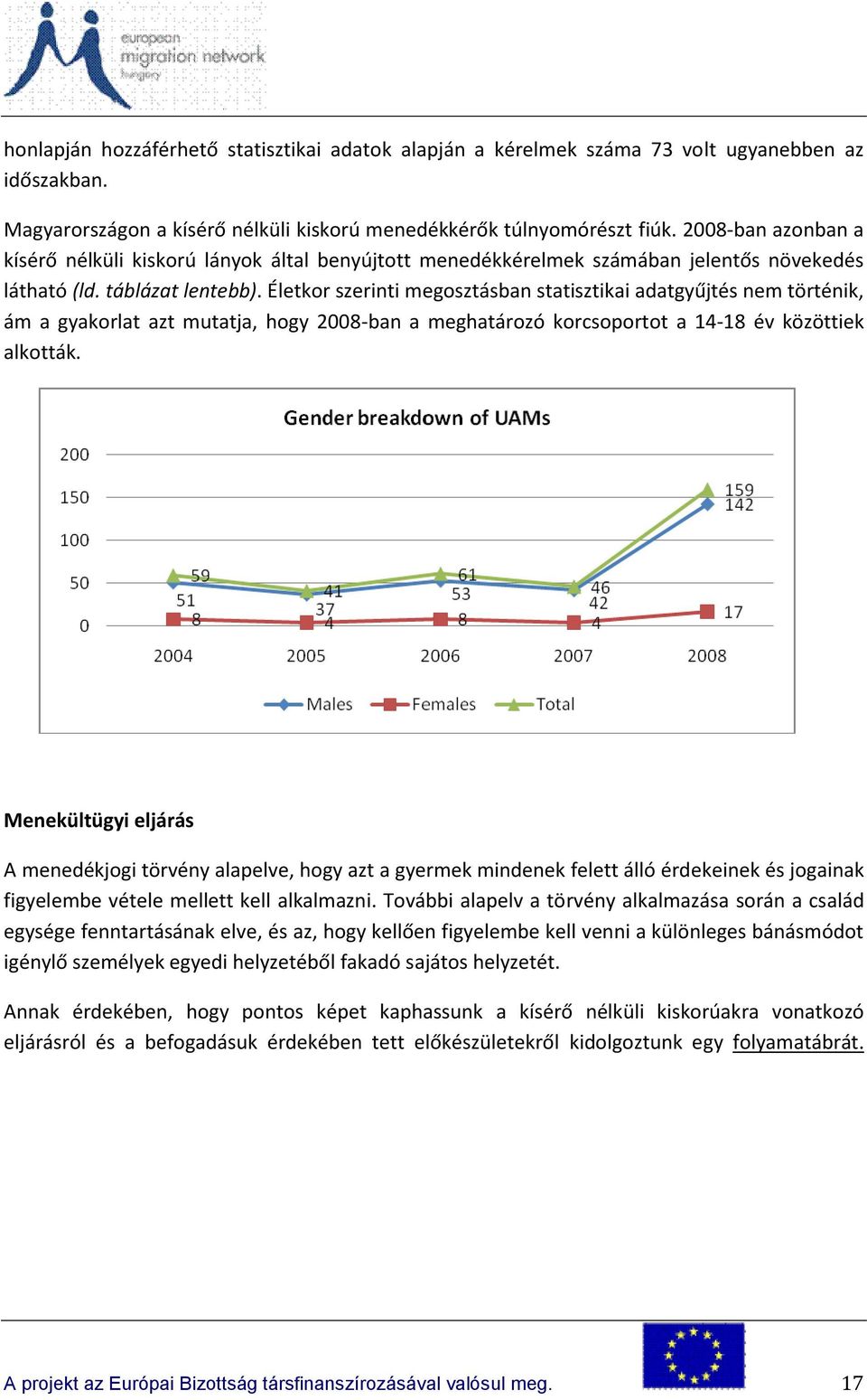 Életkor szerinti megosztásban statisztikai adatgyűjtés nem történik, ám a gyakorlat azt mutatja, hogy 2008-ban a meghatározó korcsoportot a 14-18 év közöttiek alkották.