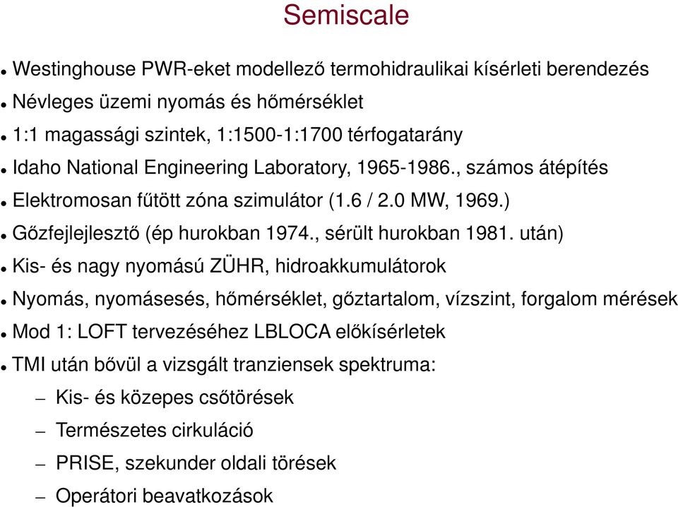 , sérült hurokban 1981.