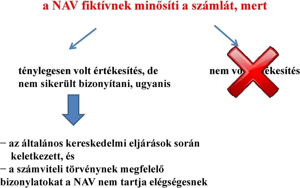 értékesítés az általános kereskedelmi eljárások során