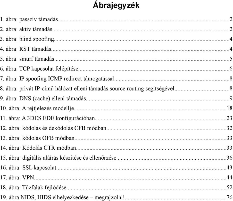 ábra: A rejtjelezés modellje...18 11. ábra: A 3DES EDE konfigurációban...23 12. ábra: kódolás és dekódolás CFB módban...32 13. ábra: kódolás OFB módban...33 14. ábra: Kódolás CTR módban.