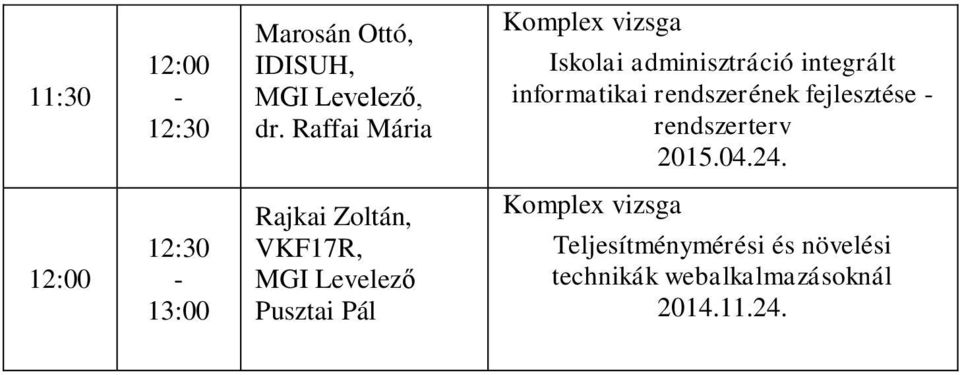 fejlesztése rendszerterv 2015.04.24.