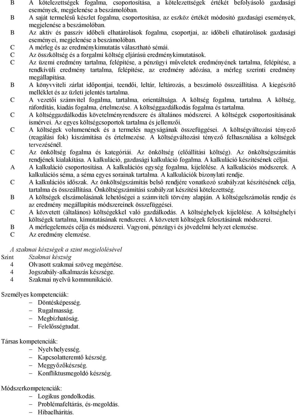 Az aktív és passzív időbeli elhatárolások fogalma, csoportjai, az időbeli elhatárolások gazdasági eseményei, megjelenése a beszámolóban. A mérleg és az eredménykimutatás választható sémái.