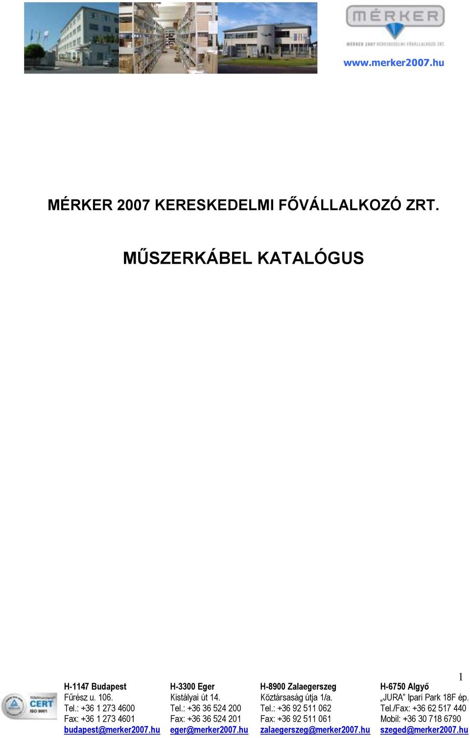 FŐVÁLLALKOZÓ ZRT.