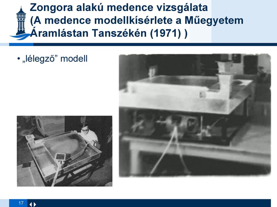 modellkísérlete a Műegyetem