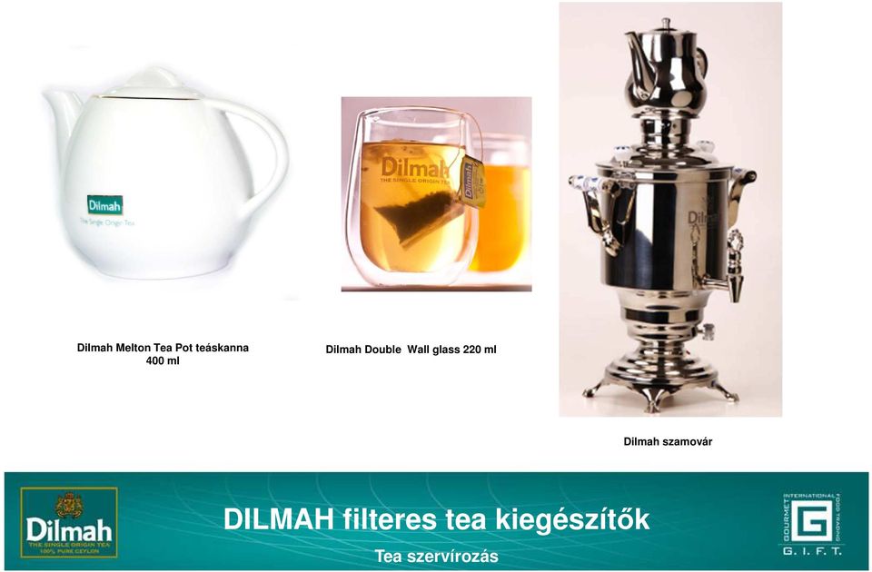 220 ml Dilmah szamovár DILMAH