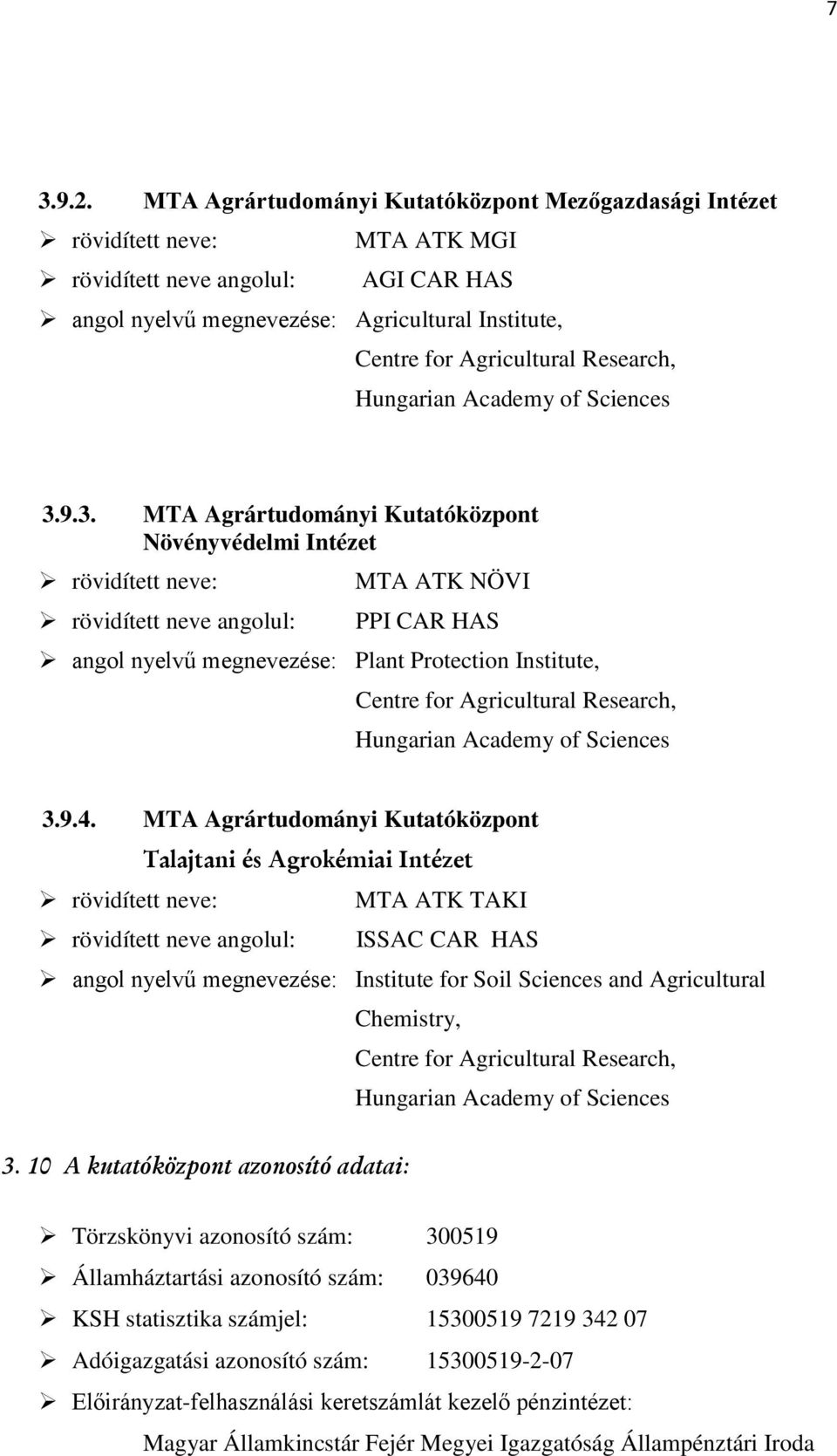 Research, Hungarian Academy of Sciences 3.