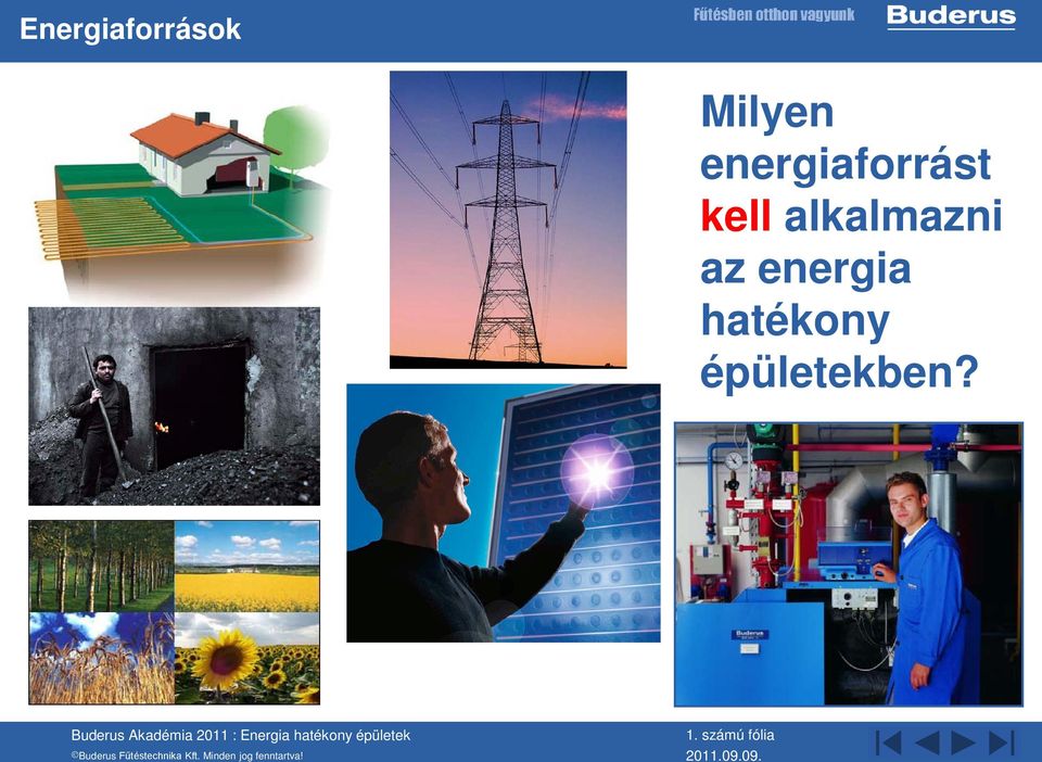 alkalmazni az energia