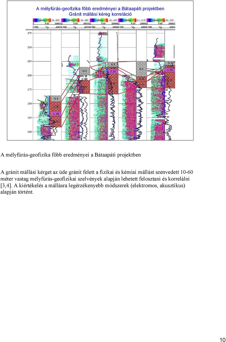 fizikai és kémiai mállást szenvedett 10-60 méter vastag mélyfúrás-geofizikai szelvények alapján lehetett