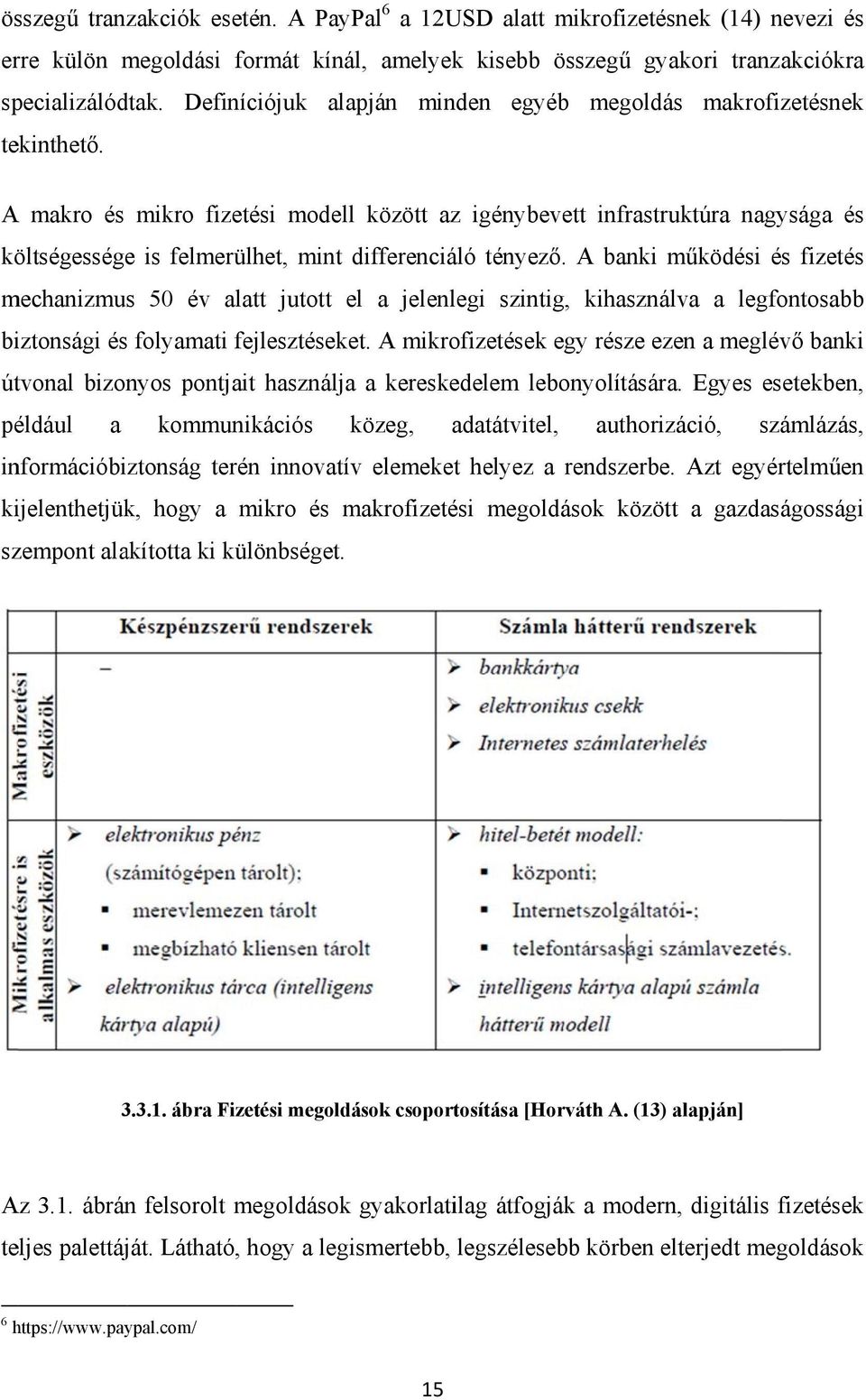 A makro és mikro fizetési modell között az igénybevett infrastruktúra nagysága és költségességee is felmerülhet, mint differenciáló tényező.