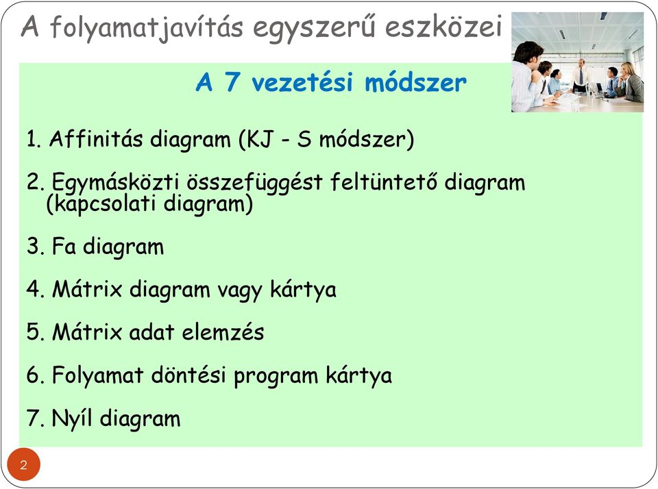 Egymásközti összefüggést feltüntető diagram (kapcsolati diagram) 3.