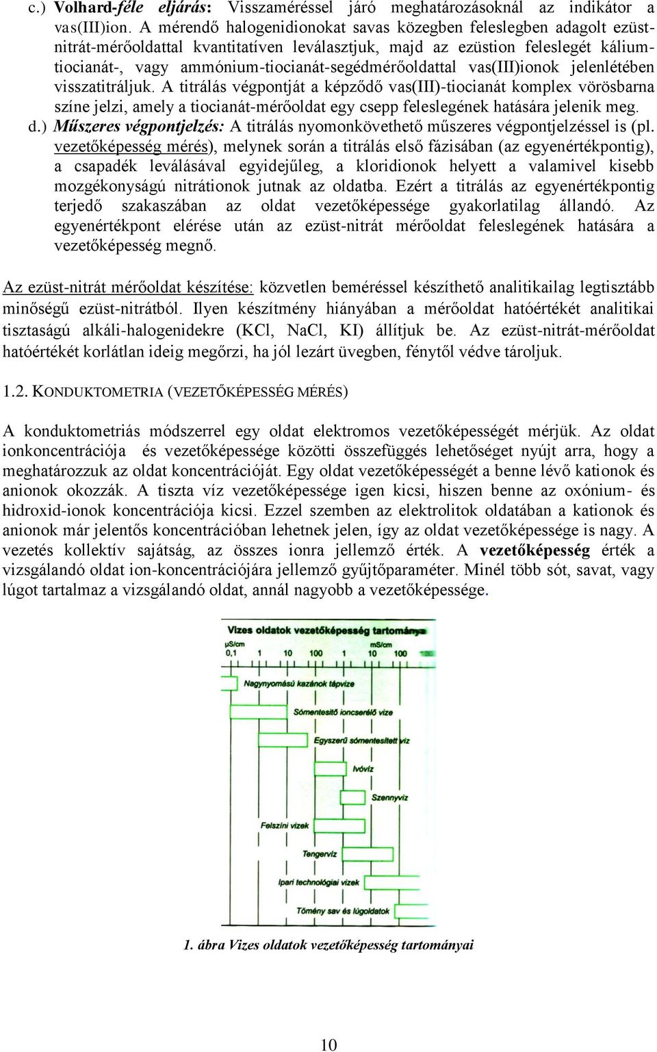 ammónium-tiocianát-segédmérőoldattal vas(iii)ionok jelenlétében visszatitráljuk.