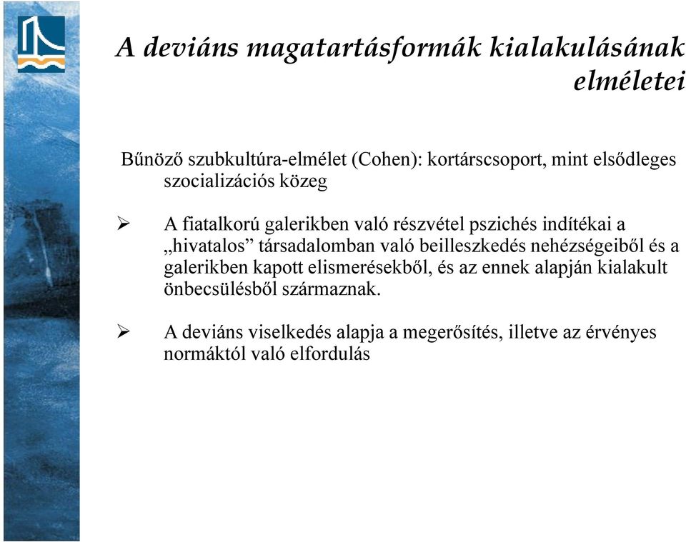 társadalomban való beilleszkedés nehézségeibıl és a galerikben kapott elismerésekbıl, és az ennek alapján