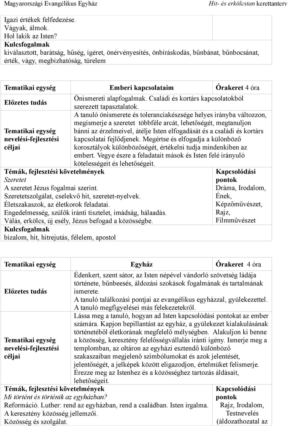 Családi és kortárs kapcsolatokból szerezett tapasztalatok.