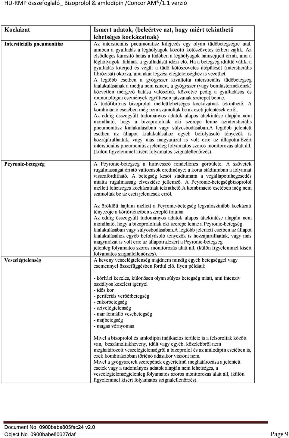 Az elsődleges károsító hatás a tüdőben a léghólyagok hámsejtjeit érinti, ami a léghólyagok falának a gyulladását idézi elő.