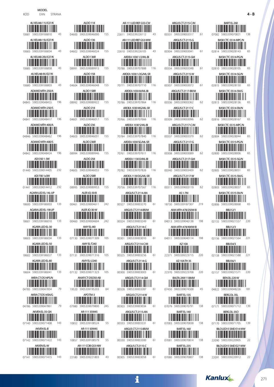 61 02814 5905339028143 65 4U XEU48-20U E27/K ALDO 136R ARDEA 1030 1/2/ML-BI ARGUS CT-2115-GM BASK CTC-5514-PG/N 10685 5905339106858 43 08991 5905339089915 155 70788 5905339707888 116 00334