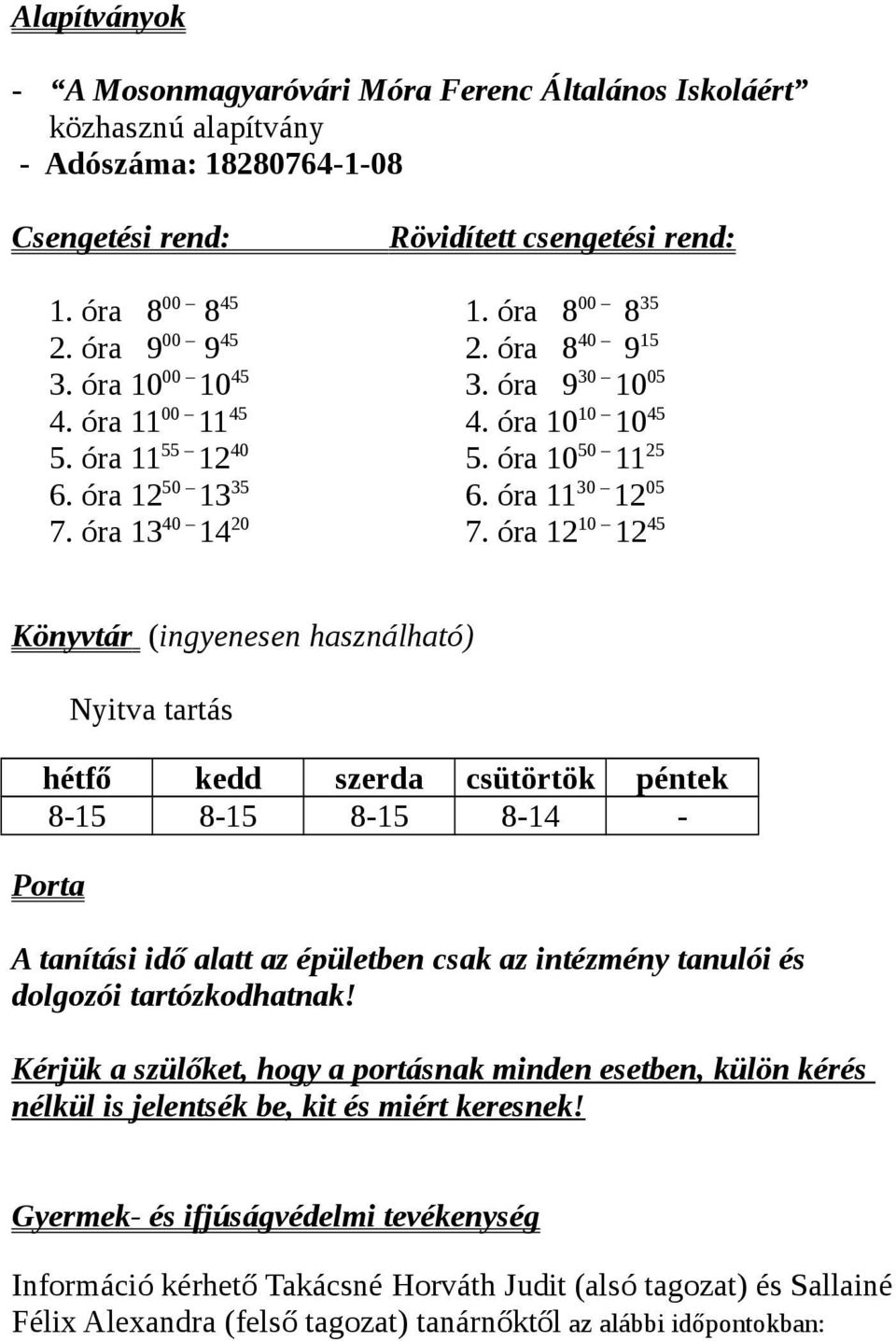 óra 13 40 14 20 7.