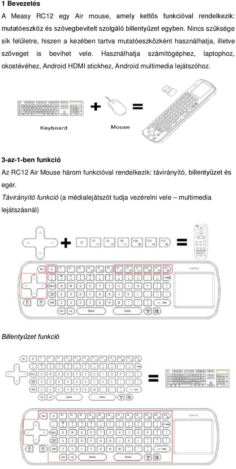 Használhatja számítógéphez, laptophoz, okostévéhez, Android HDMI stickhez, Android multimedia lejátszóhoz.