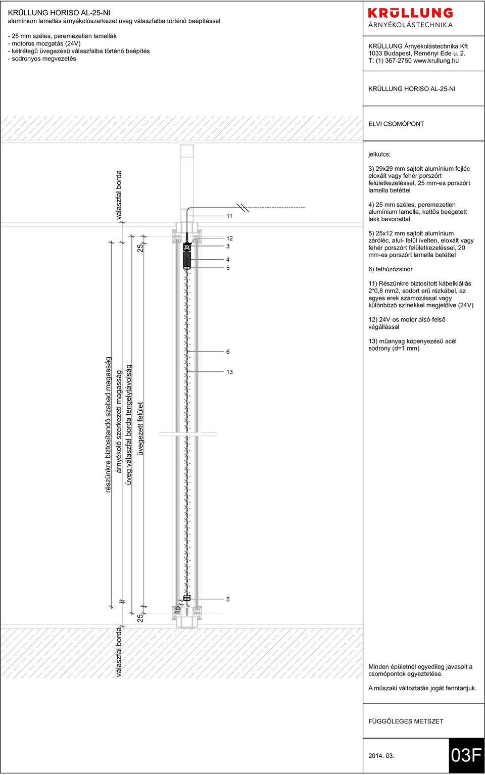 11 ) 2 mm széles, peremezetlen lakk bevonattal ) 2x mm sajtolt alumínium zárólé, alul- felül ívelten, eloxált vagy fehér porszórt felületkezeléssel, 20 mm-es porszórt 11) Részünkre biztosított