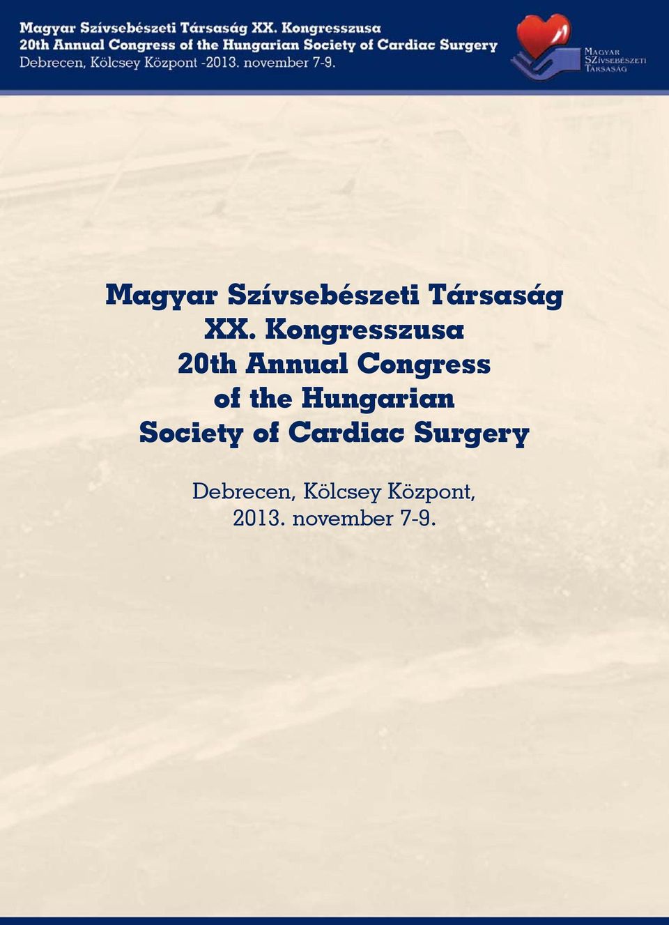 the Hungarian Society of Cardiac