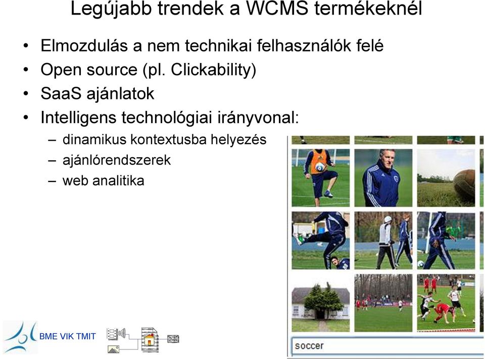 Clickability) SaaS ajánlatok Intelligens technológiai