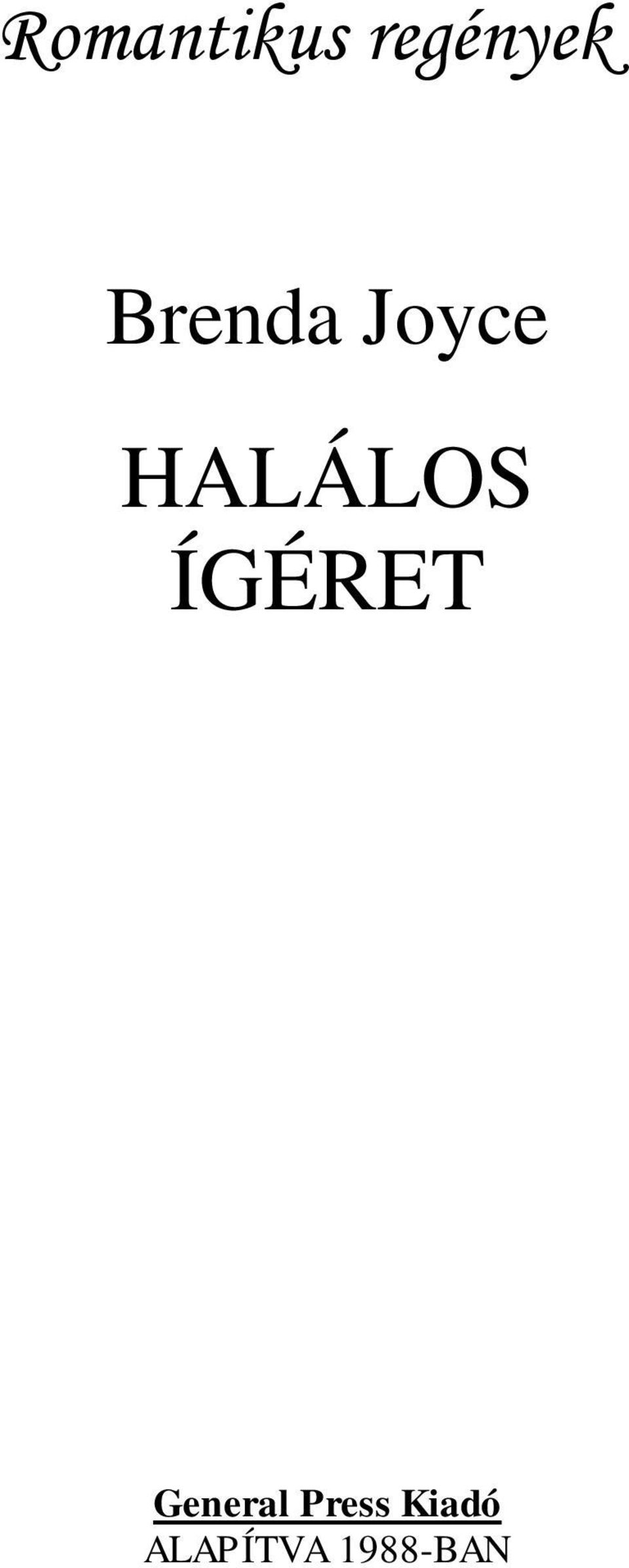 ÍGÉRET General Press