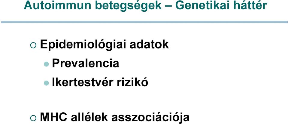 Epidemiológiai adatok