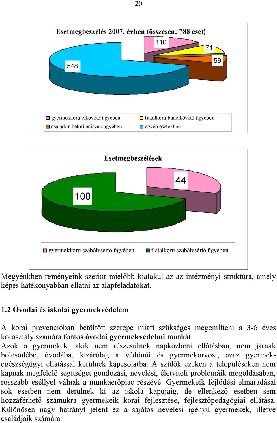 ügyében fiatalkorú szabálysértő ügyében Megyénkben reményeink szerint mielőbb kialakul az az intézményi struktúra, amely képes hatékonyabban ellátni az alapfeladatokat. 1.