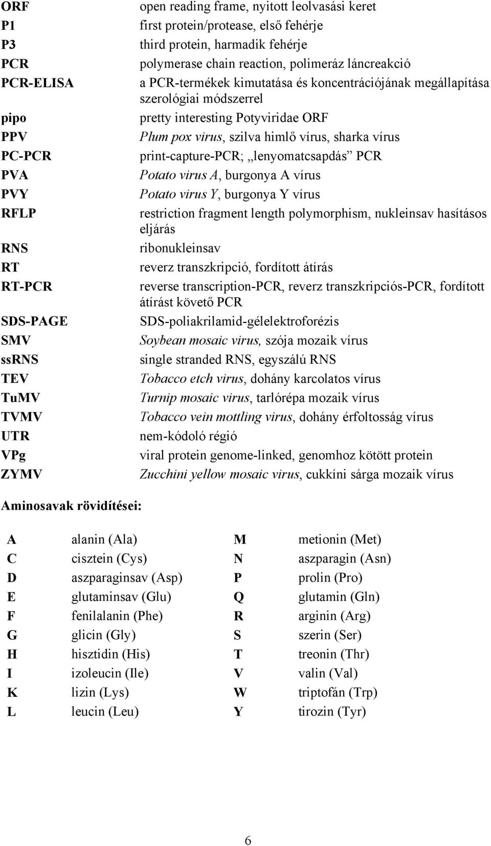 Plum pox virus, szilva himlő vírus, sharka vírus print-capture-pcr; lenyomatcsapdás PCR Potato virus A, burgonya A vírus Potato virus Y, burgonya Y vírus restriction fragment length polymorphism,