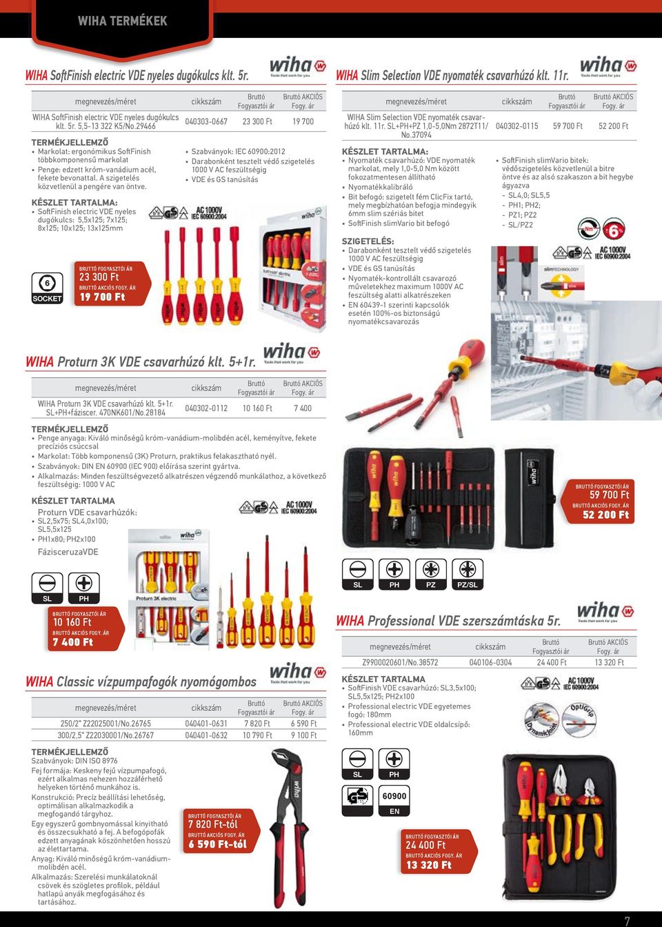 : SoftFinish electric VDE nyeles dugókulcs: 5,5x125; 7x125; 8x125; 10x125; 13x125mm 23 300 Ft 19 700 Ft 040303-0667 23 300 Ft 19 700 Szabványok: IEC 60900:2012 Darabonként tesztelt védő szigetelés