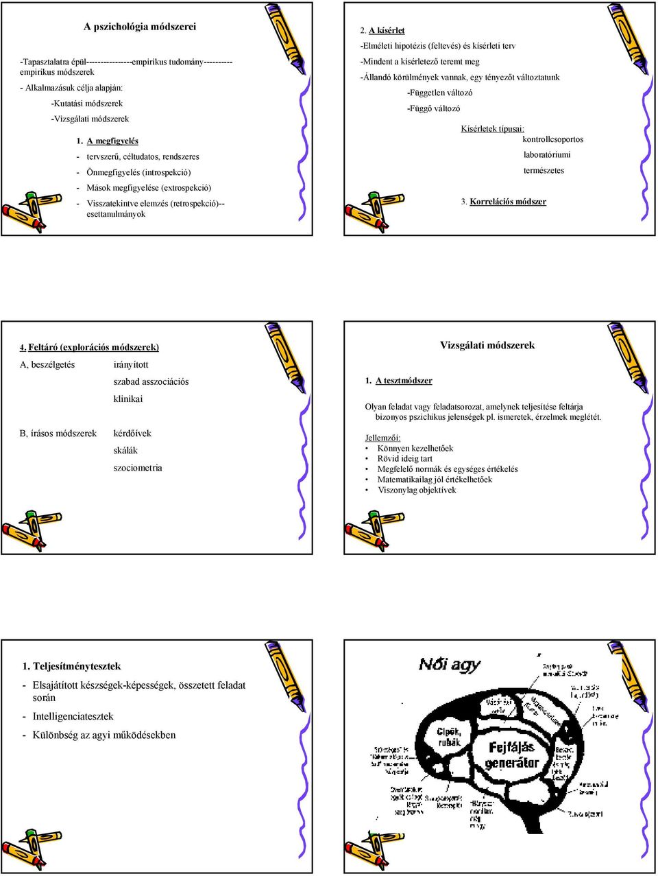 A kísérlet -Elméleti hipotézis (feltevés) és kísérleti terv -Mindent a kísérletezı teremt meg -Állandó körülmények vannak, egy tényezıt változtatunk -Független változó -Függı változó Kísérletek