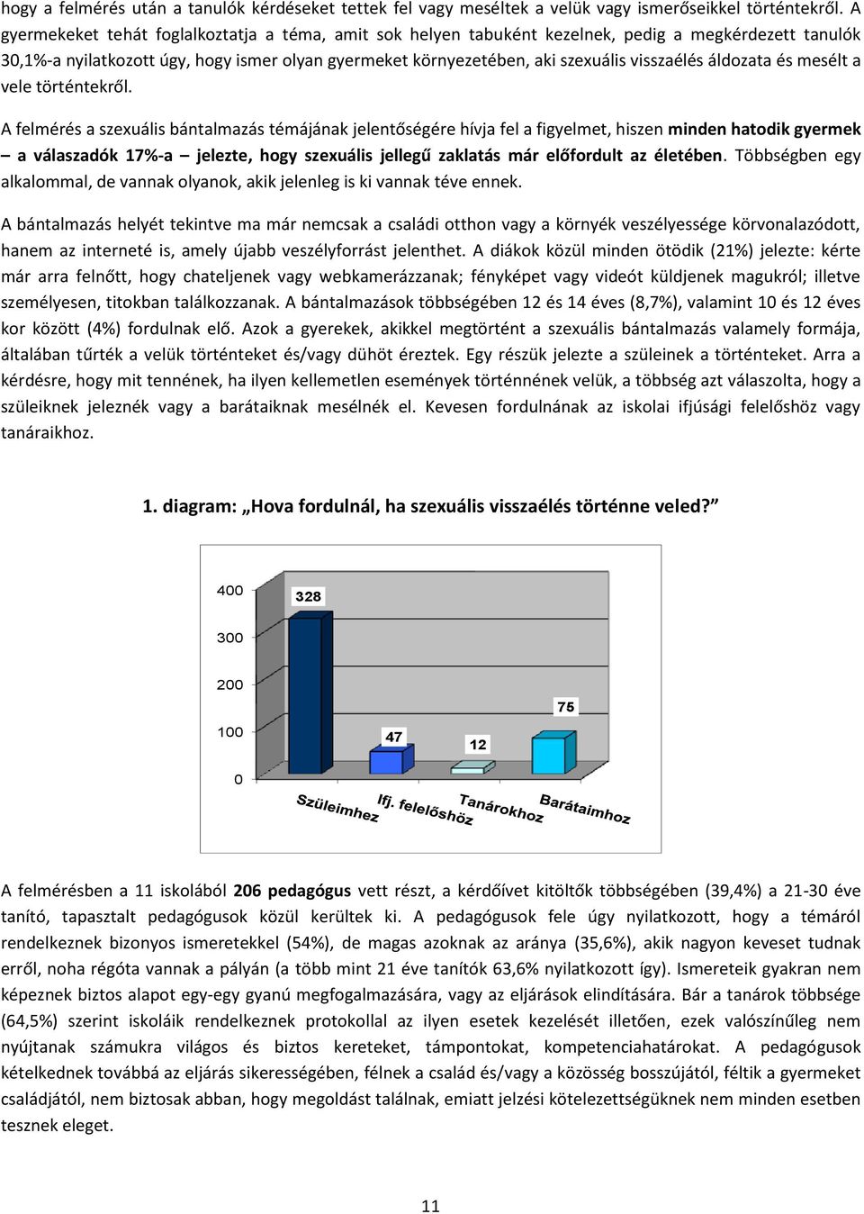 áldozata és mesélt a vele történtekről.