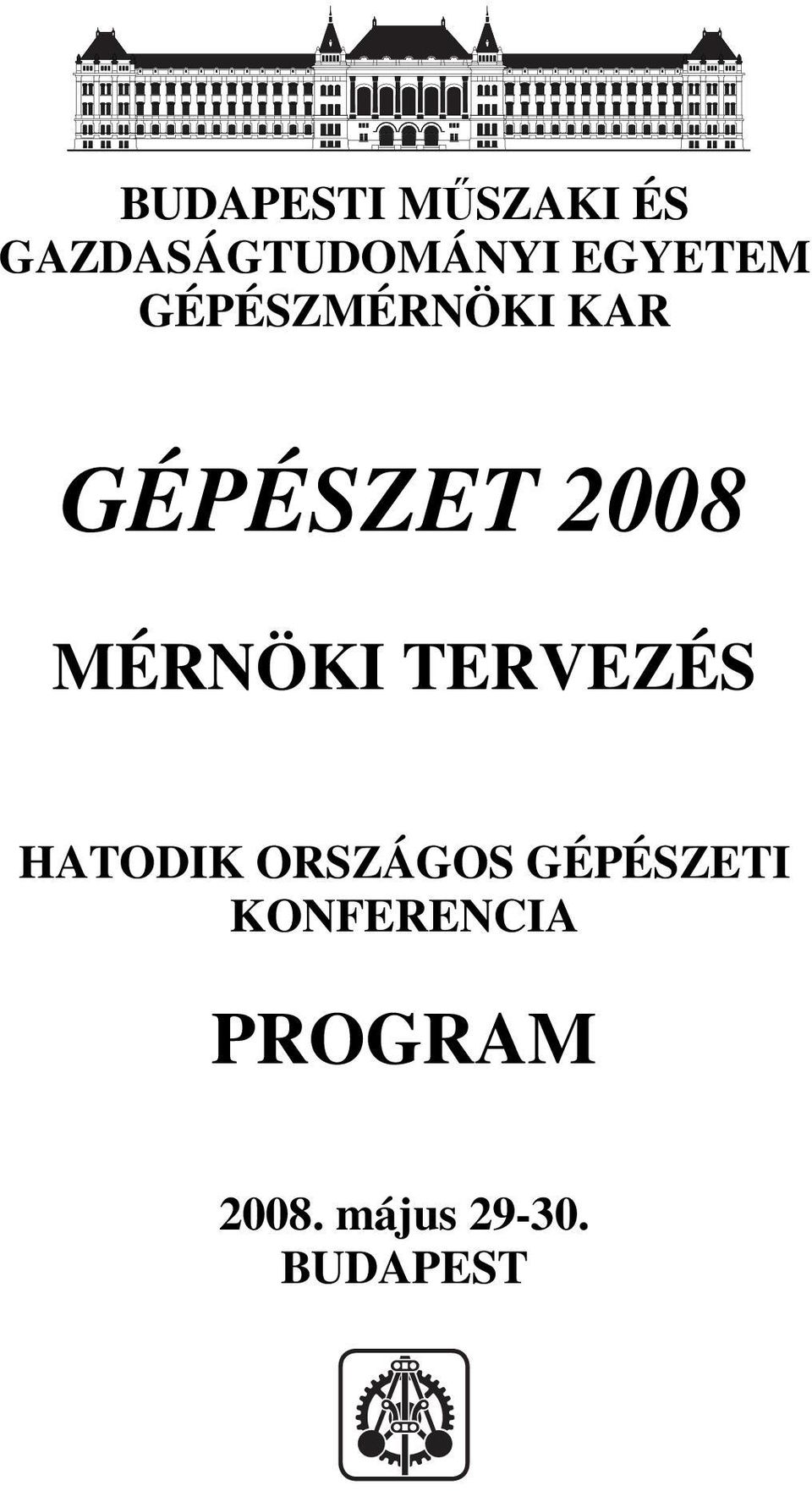 MÉRNÖKI TERVEZÉS HATODIK ORSZÁGOS