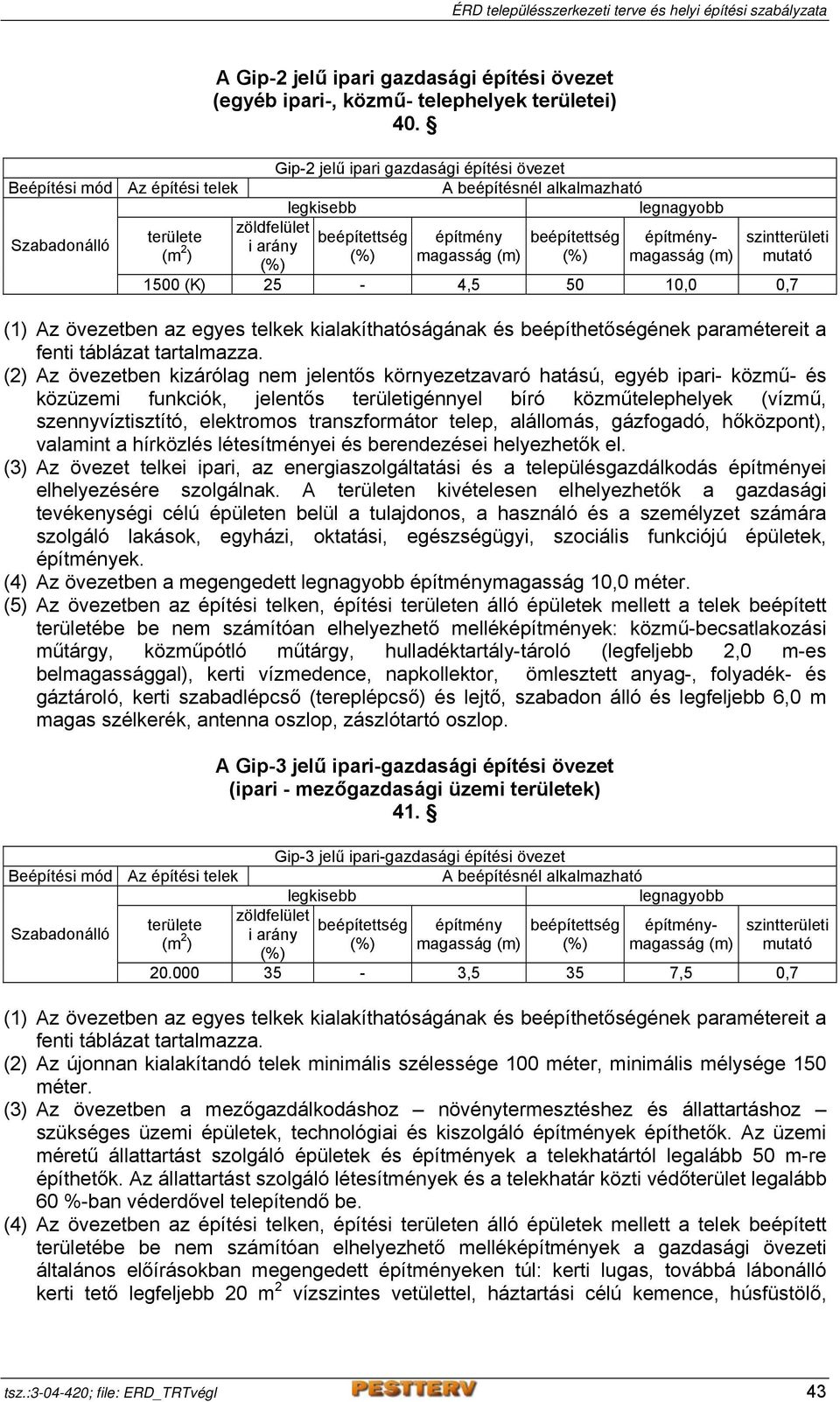 területigénnyel bíró közműtelephelyek (vízmű, szennyvíztisztító, elektromos transzformátor telep, alállomás, gázfogadó, hőközpont), valamint a hírközlés létesítményei és berendezései helyezhetők el.