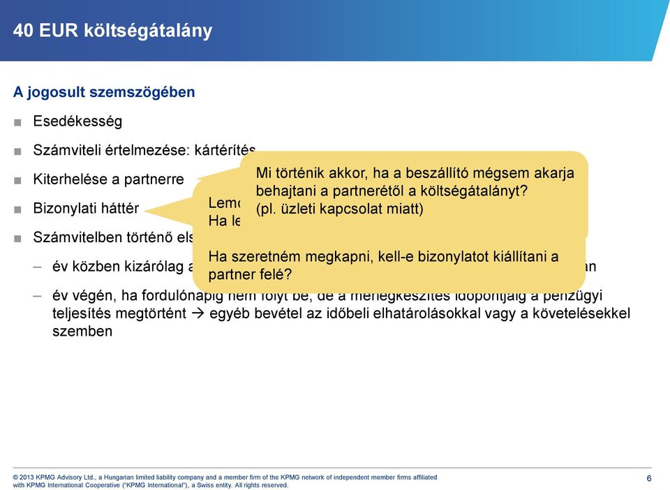 Számvitelben történő elszámolás ha követeljük a partnertől Ha szeretném megkapni, kell-e bizonylatot kiállítani a év közben kizárólag a bankban történő jóváírást követően, a