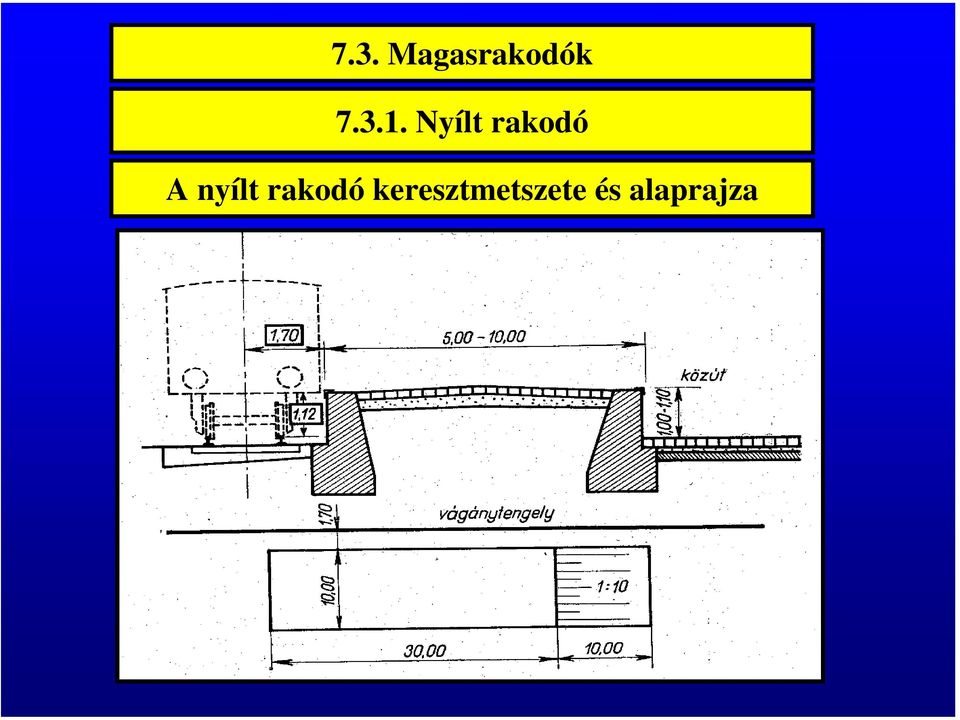 nyílt rakodó