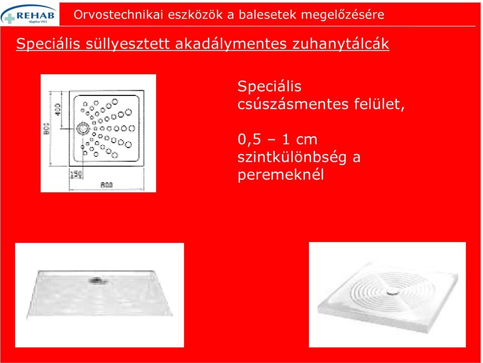 Speciális csúszásmentes