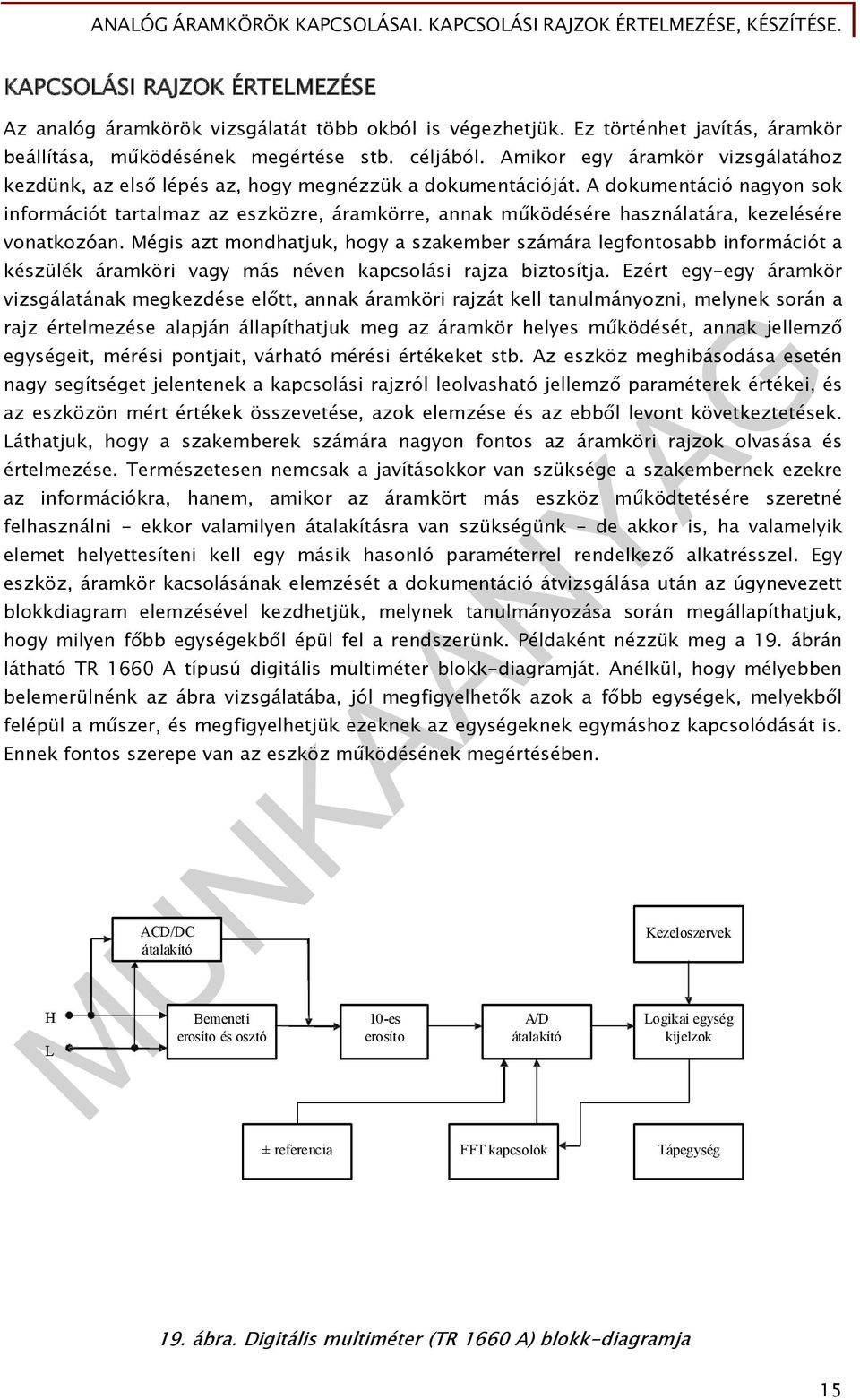 A dokumentáció nagyon sok információt tartalmaz az eszközre, áramkörre, annak működésére használatára, kezelésére vonatkozóan.