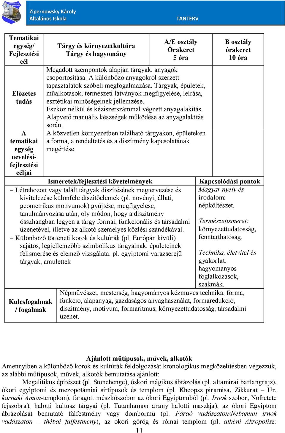 Eszköz nélkül és kéziszerszámmal végzett anyagalakítás. Alapvető manuális készségek működése az anyagalakítás során.