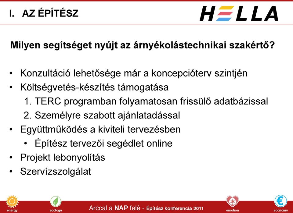 TERC programban folyamatosan frissülő adatbázissal 2.