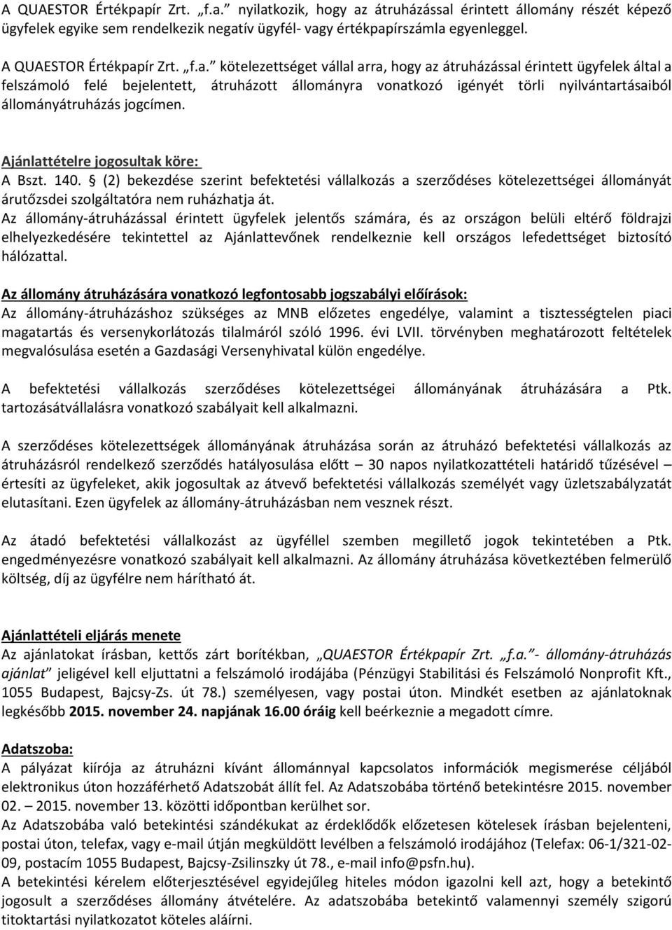 ír Zrt. f.a.