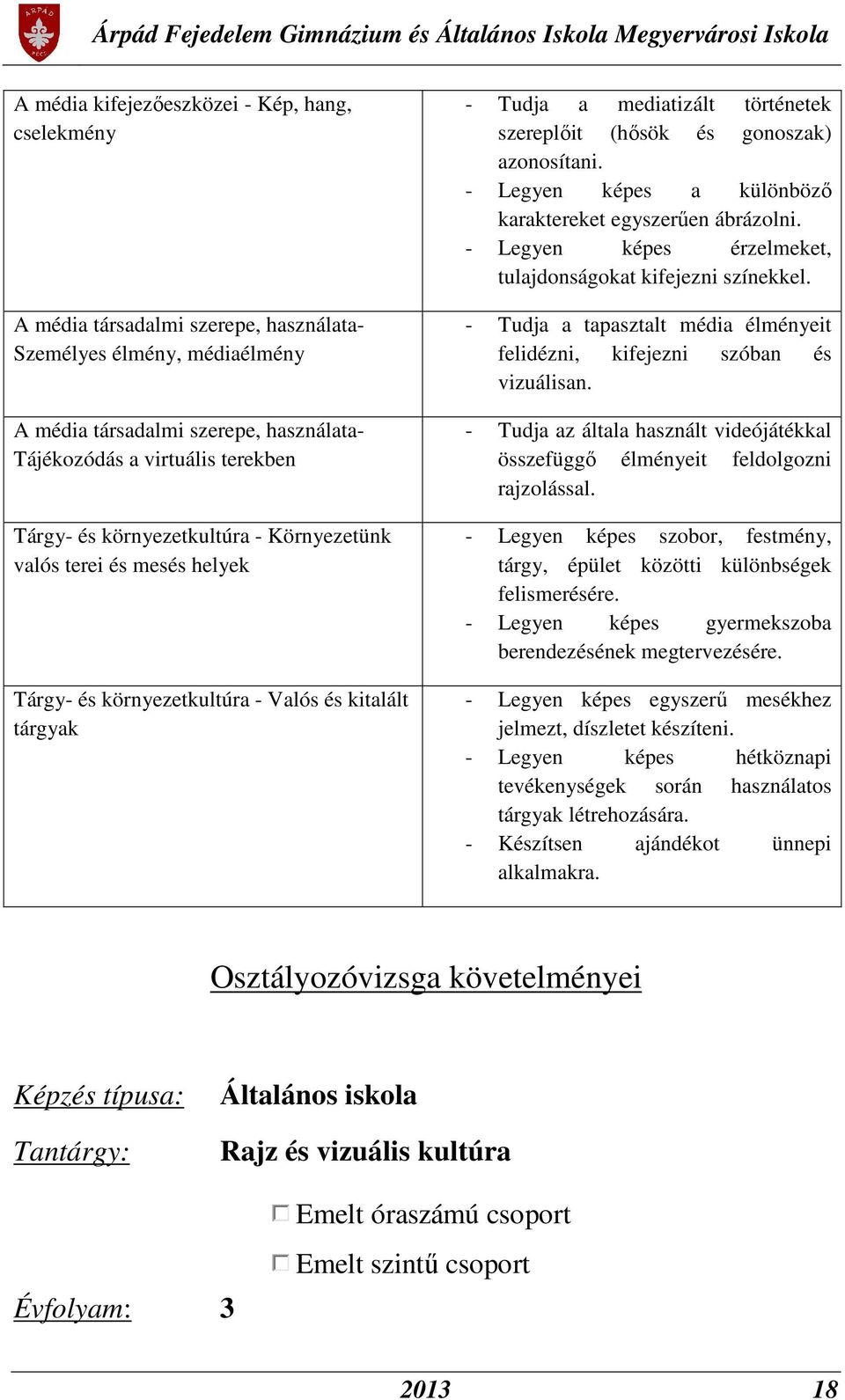 - Legyen képes a különböző karaktereket egyszerűen ábrázolni. - Legyen képes érzelmeket, tulajdonságokat kifejezni színekkel.