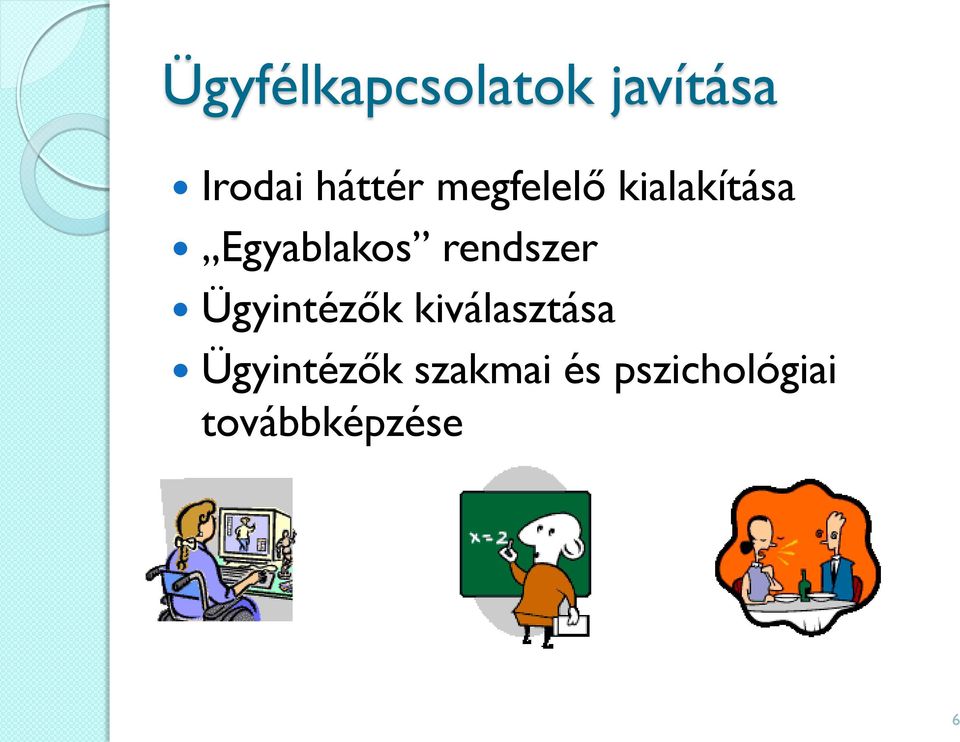 rendszer Ügyintézők kiválasztása