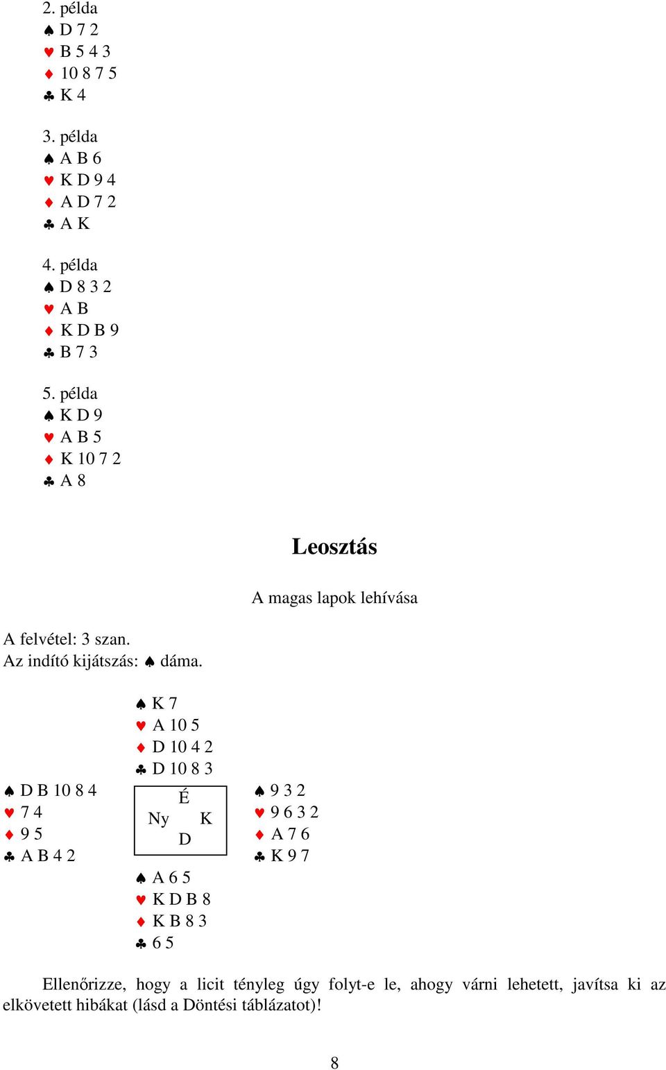 K 7 A 10 5 D 10 4 2 D 10 8 3 D B 10 8 4 É 9 3 2 7 4 Ny K 9 6 3 2 9 5 D A 7 6 A B 4 2 K 9 7 A 6 5 K D B 8 K B 8 3 6 5
