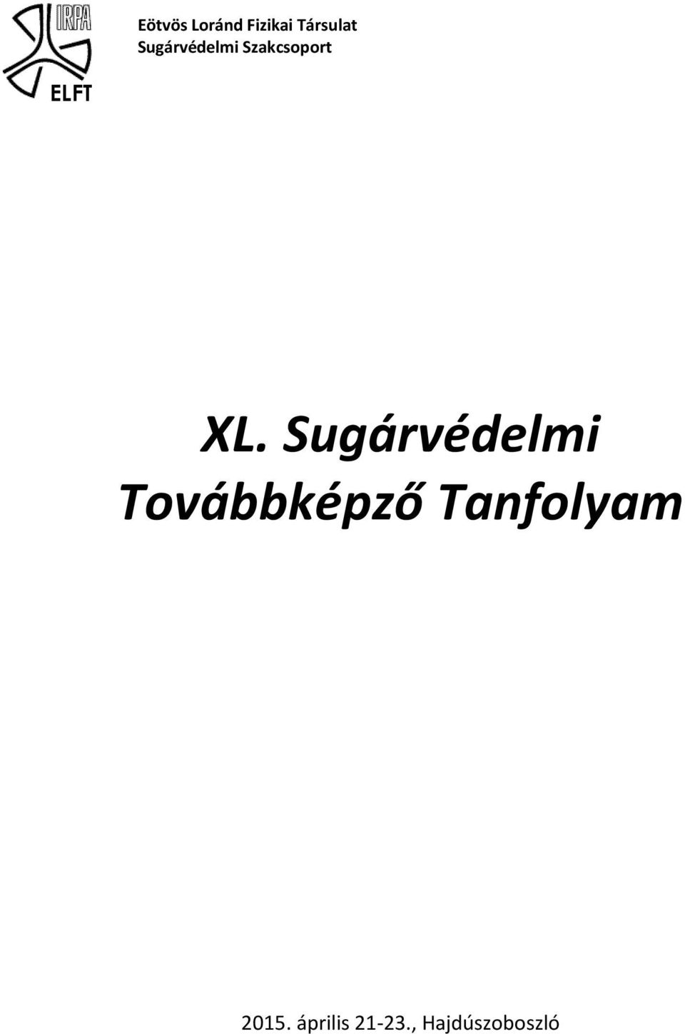 Sugárvédelmi Továbbképző