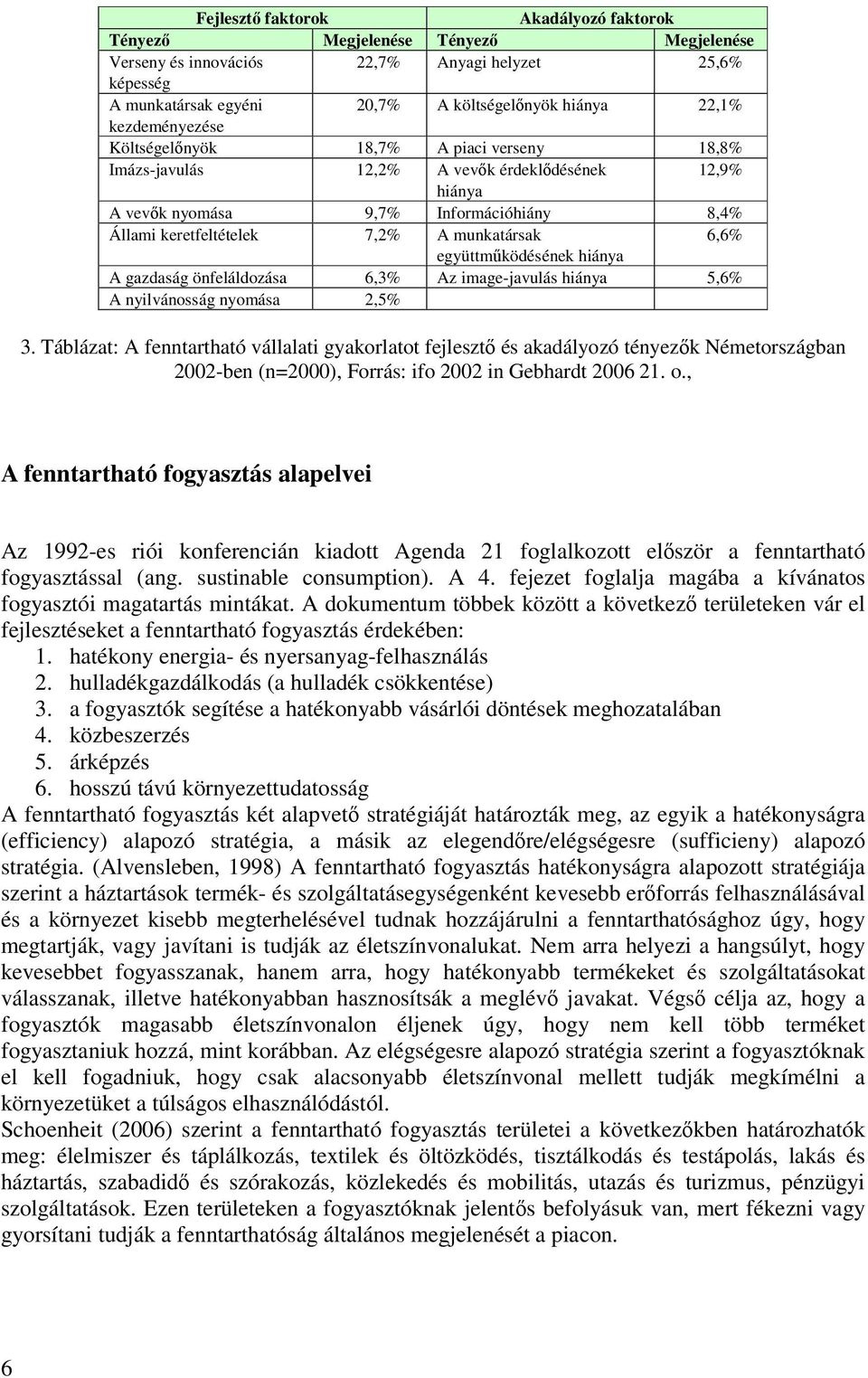 6,6% együttműködésének hiánya A gazdaság önfeláldozása 6,3% Az image-javulás hiánya 5,6% A nyilvánosság nyomása 2,5% 3.